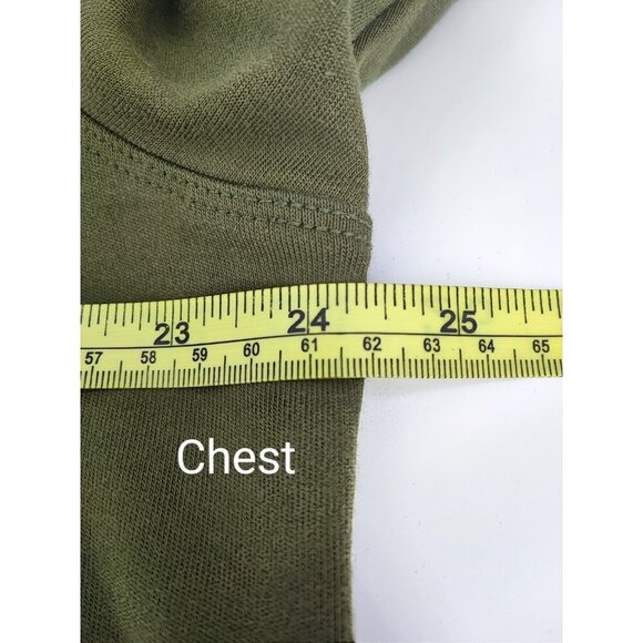 Burberry Men's Green 100% Cotton Sweater Size XXL - Picture 6 of 10